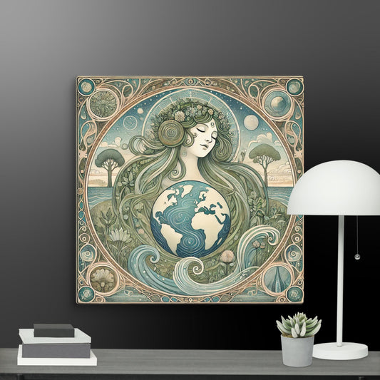 Gaia - 6" Canvas print